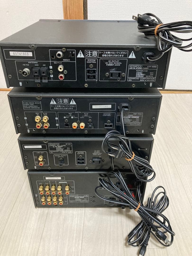 サニー希少KENWOOD オーディオコンポ　システムコンポ　K’sシリーズ