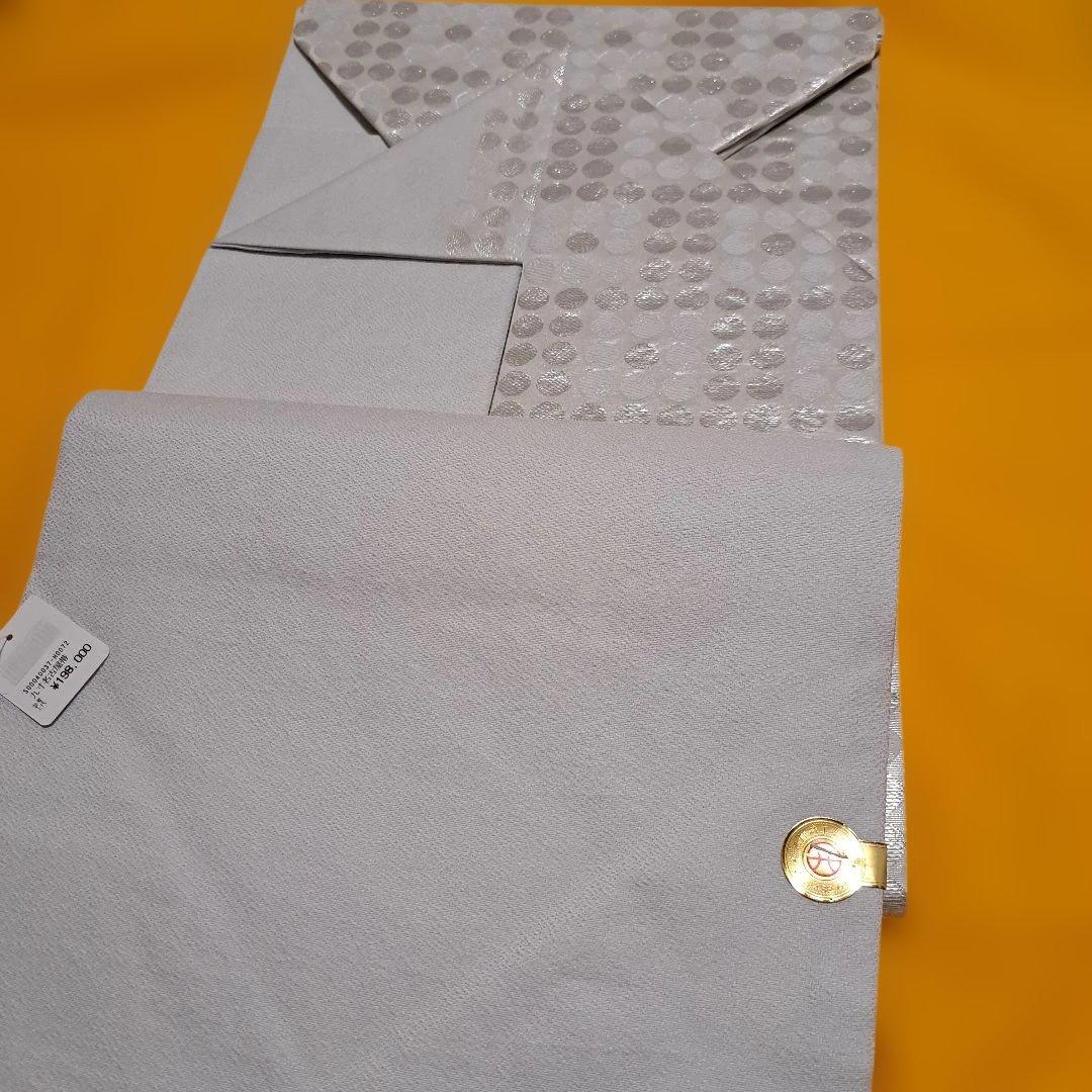 No.5926　名古屋帯　九寸　仕立済　正絹　着物　新品未使用