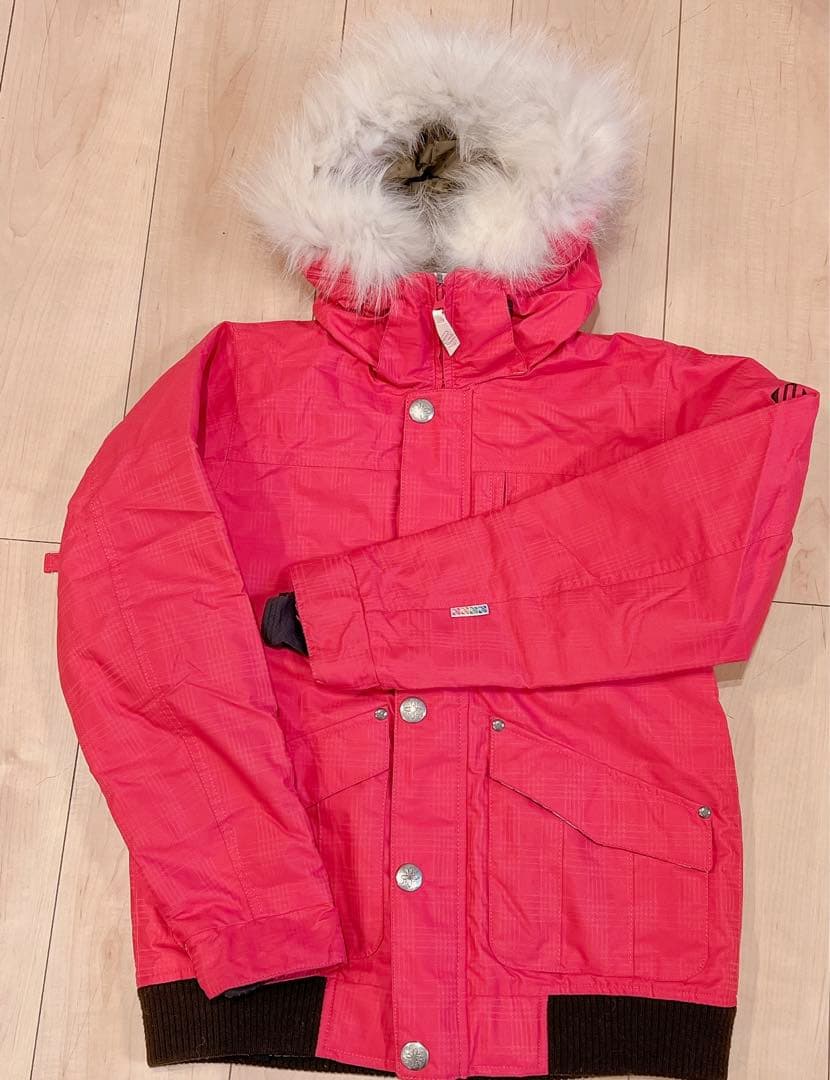 ボードウェア　セット　ピンク　ホワイト　チェック　S M レディース