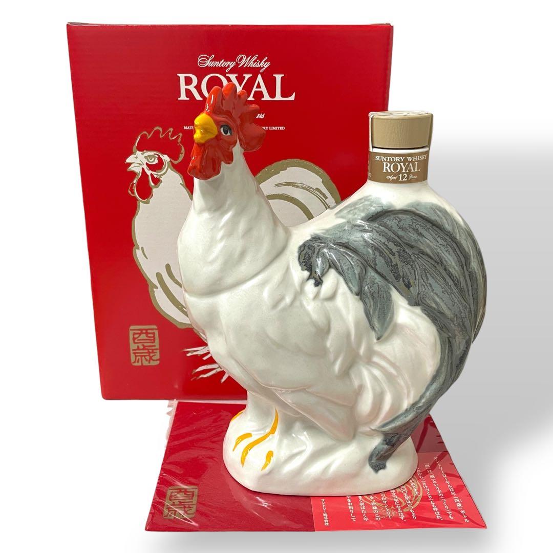 【未開栓】SUNTORY  12年/2005 酉（とり）/干支ボトル