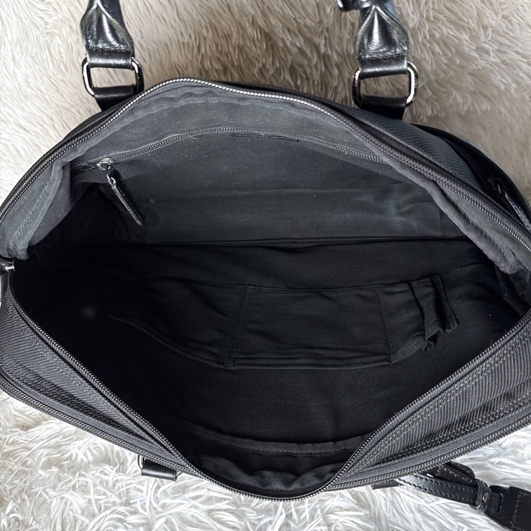 ブラックレーベルクレストブリッジ 2way ビジネスバッグ 黒 通勤 A4収納可