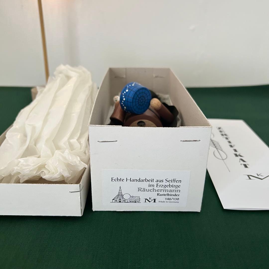 希少☆彡Klaus Merten クラウスメルテン工房　パイプ人形　煙出し人形