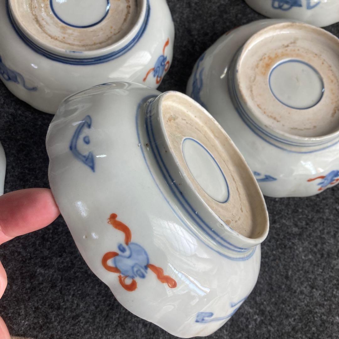 古伊万里　なます皿　８枚 価格変更