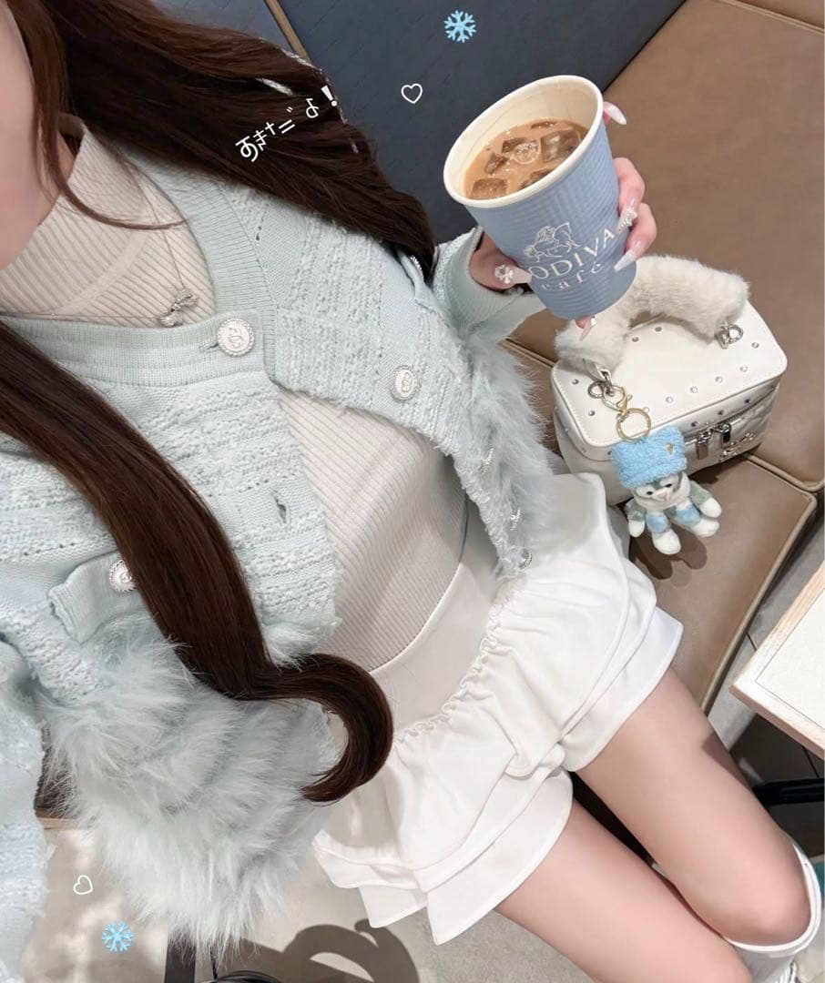 【★むぅ】Lumignon ルミニョントップス ブルー