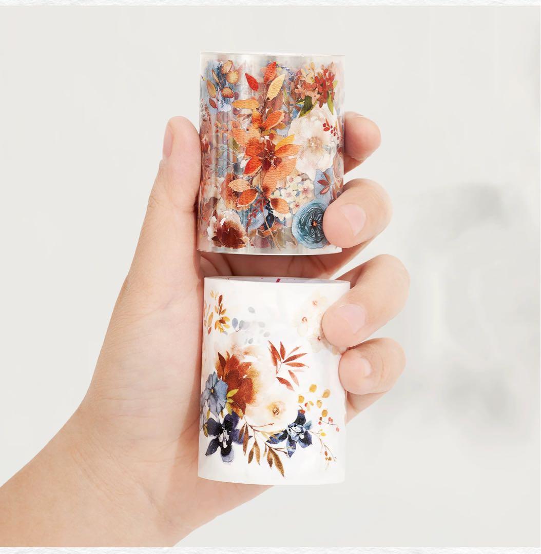 ⭐️SALE⭐️WT《与花邂逅》海外マスキングテープ　マステ