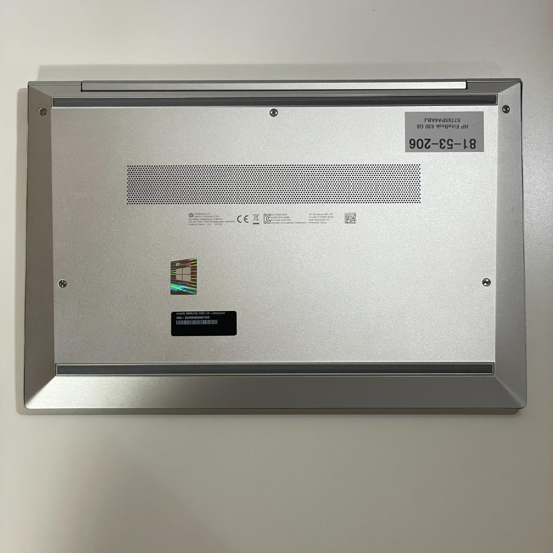 第11世代 i5 EliteBook 830G8 HP 薄型軽量 K58