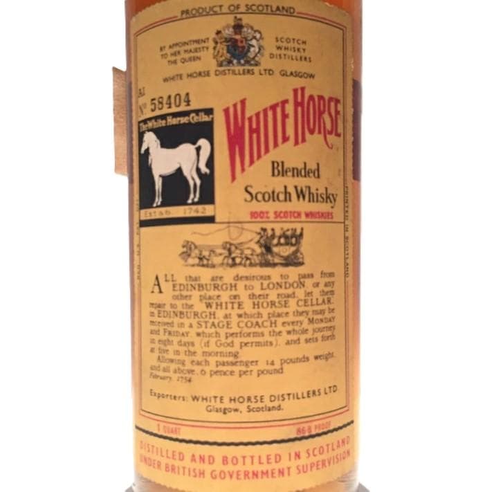 ホワイトホース プラスチックキャップ 946ml 43.4％ スコッチウィスキー