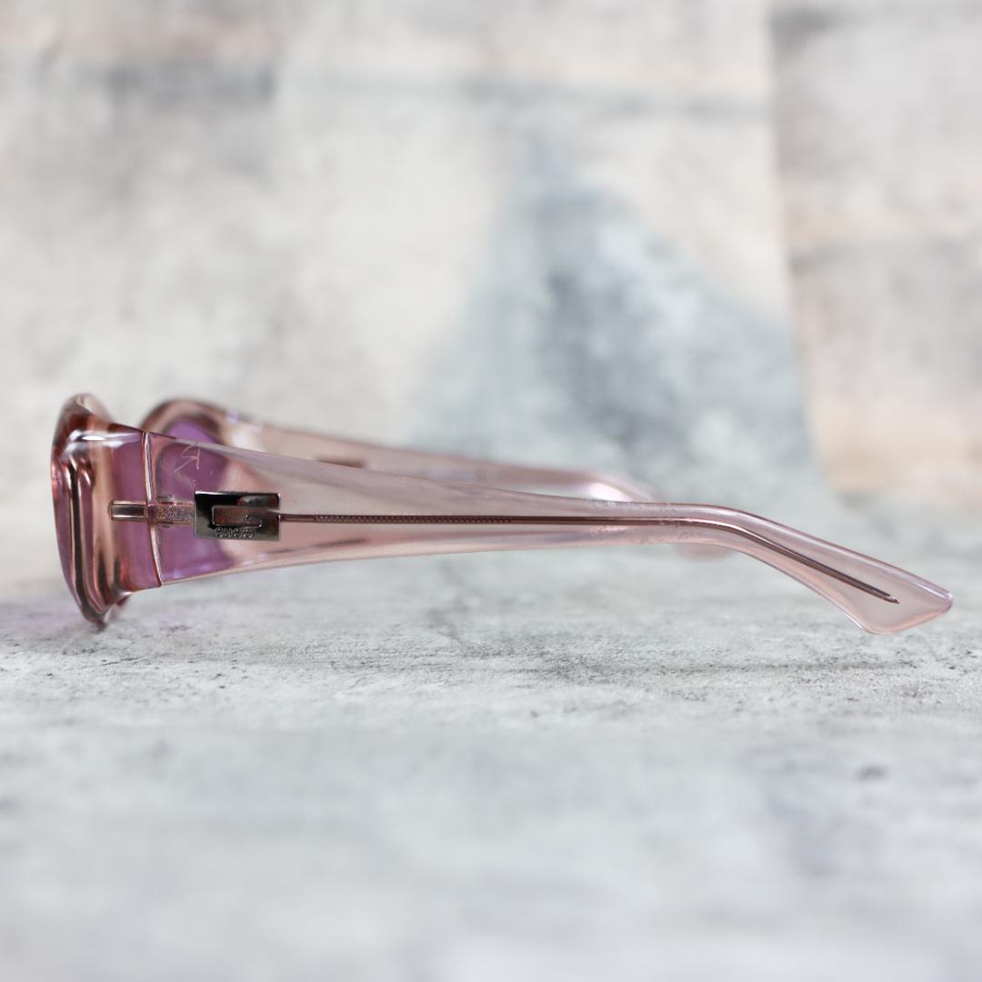 GUCCI グッチ ピンク サングラス パープルレンズ ケース付き