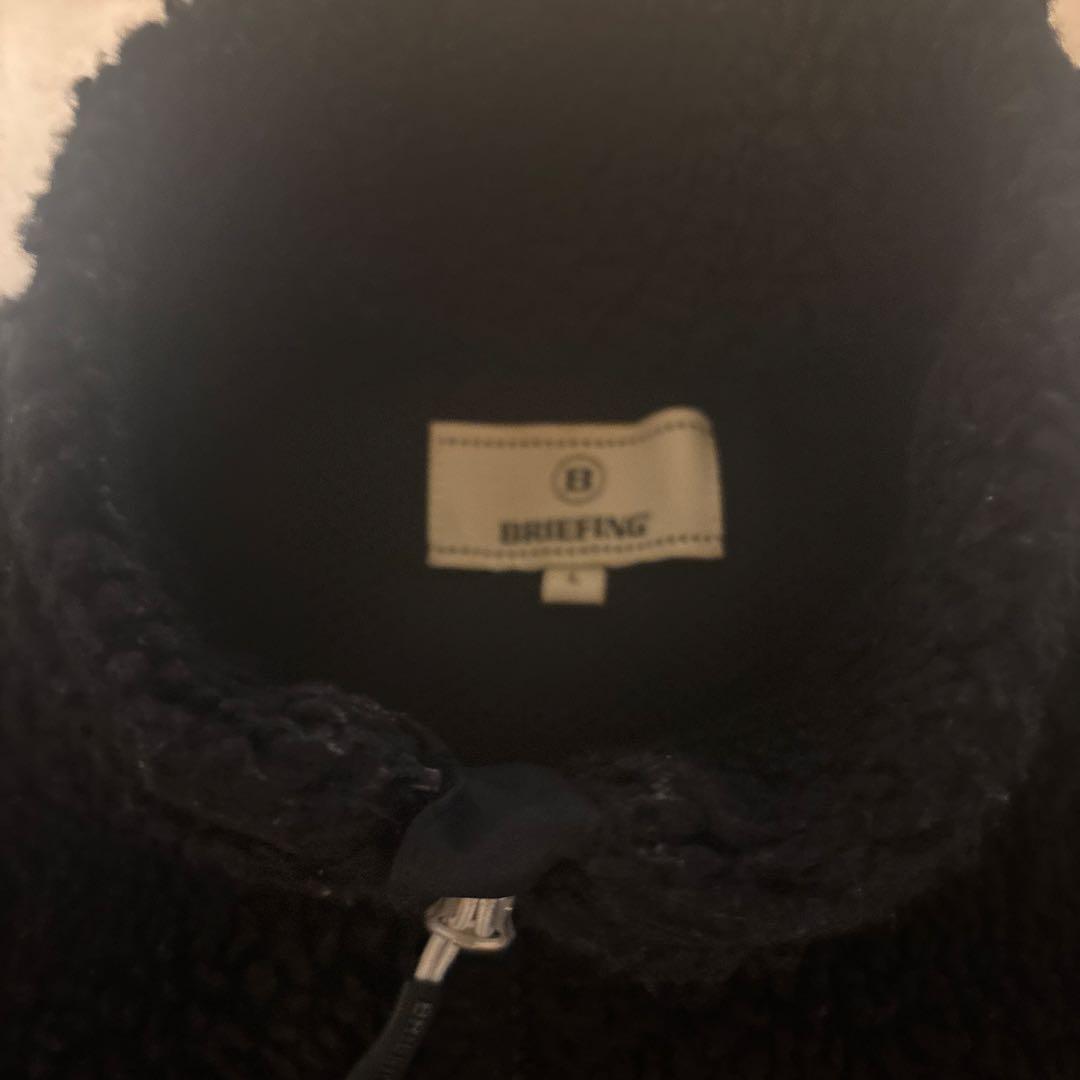 BRIEFING ボアフリースジャケット