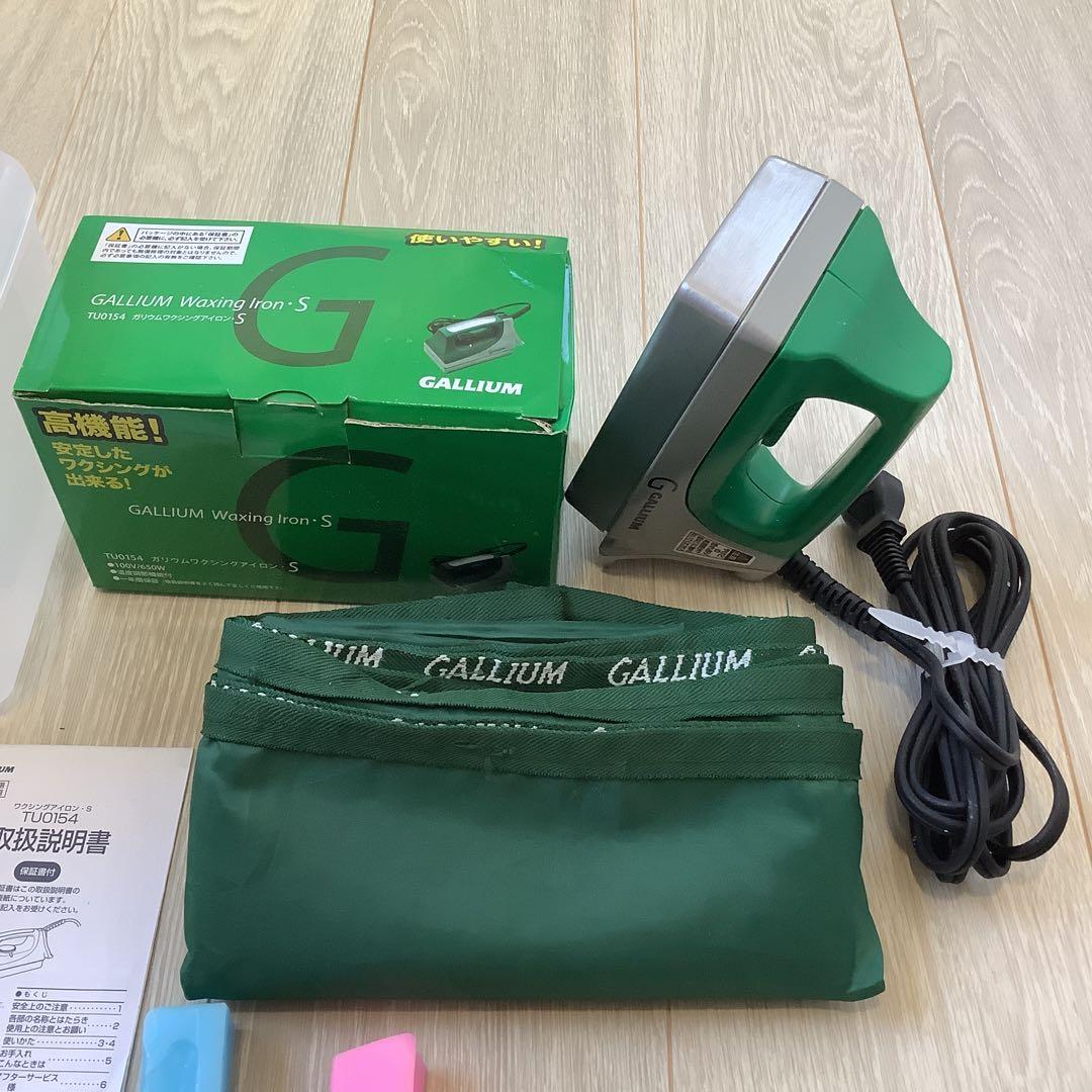 025GALLIUM ガリウムなどホットワックス、ワクシングセット、アイロン付き
