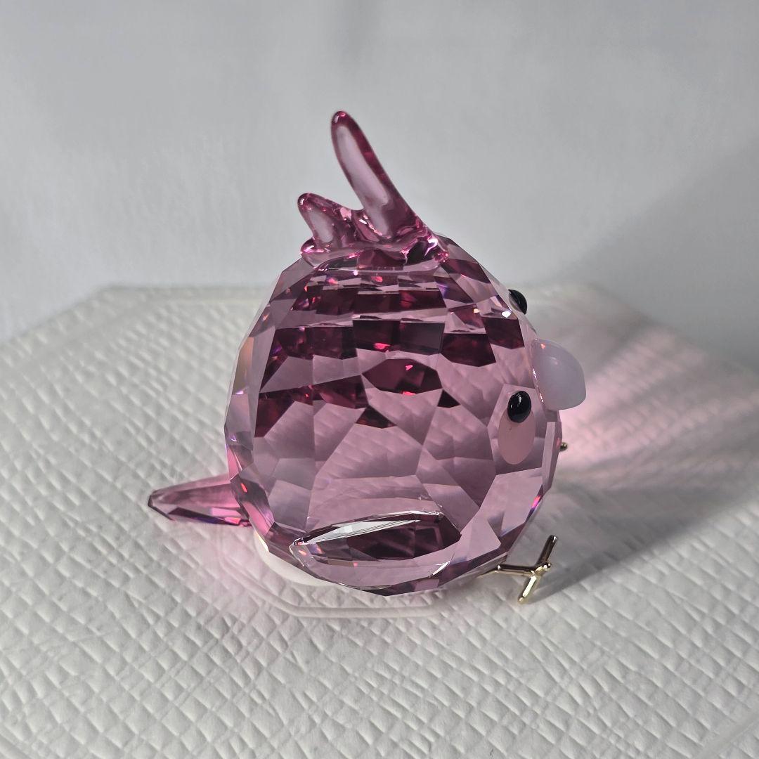 【人気✨】SWAROVSKI　スワロフスキー　ピンク　オカメインコ
