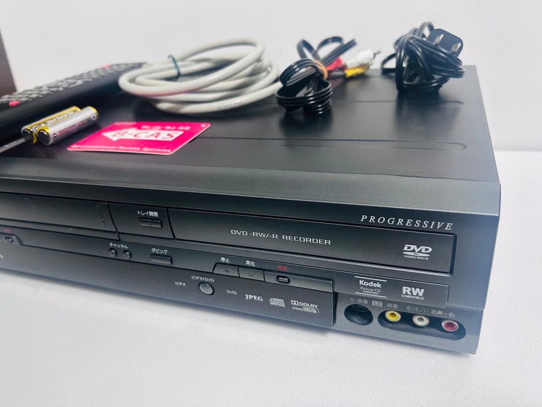 DXアンテナビデオ一体型DVDレコーダーDXR160V メンテナンス済美品✨