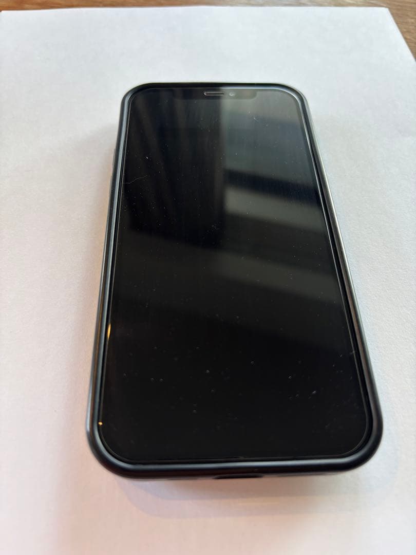 iPhone 12 ブラック 本体のみ 少々傷あり 動作確認済み