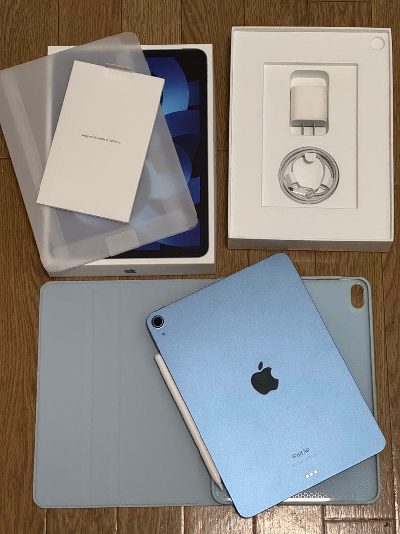 ほぼ新品 iPad Air (第5世代) 256GB Blue Wi-Fi