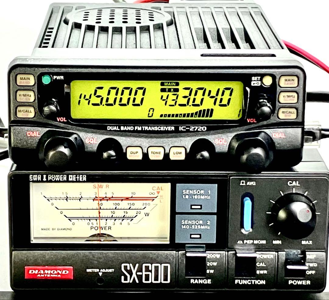 ICOM IC-2720D 50w トランシーバー アマチュア無線機