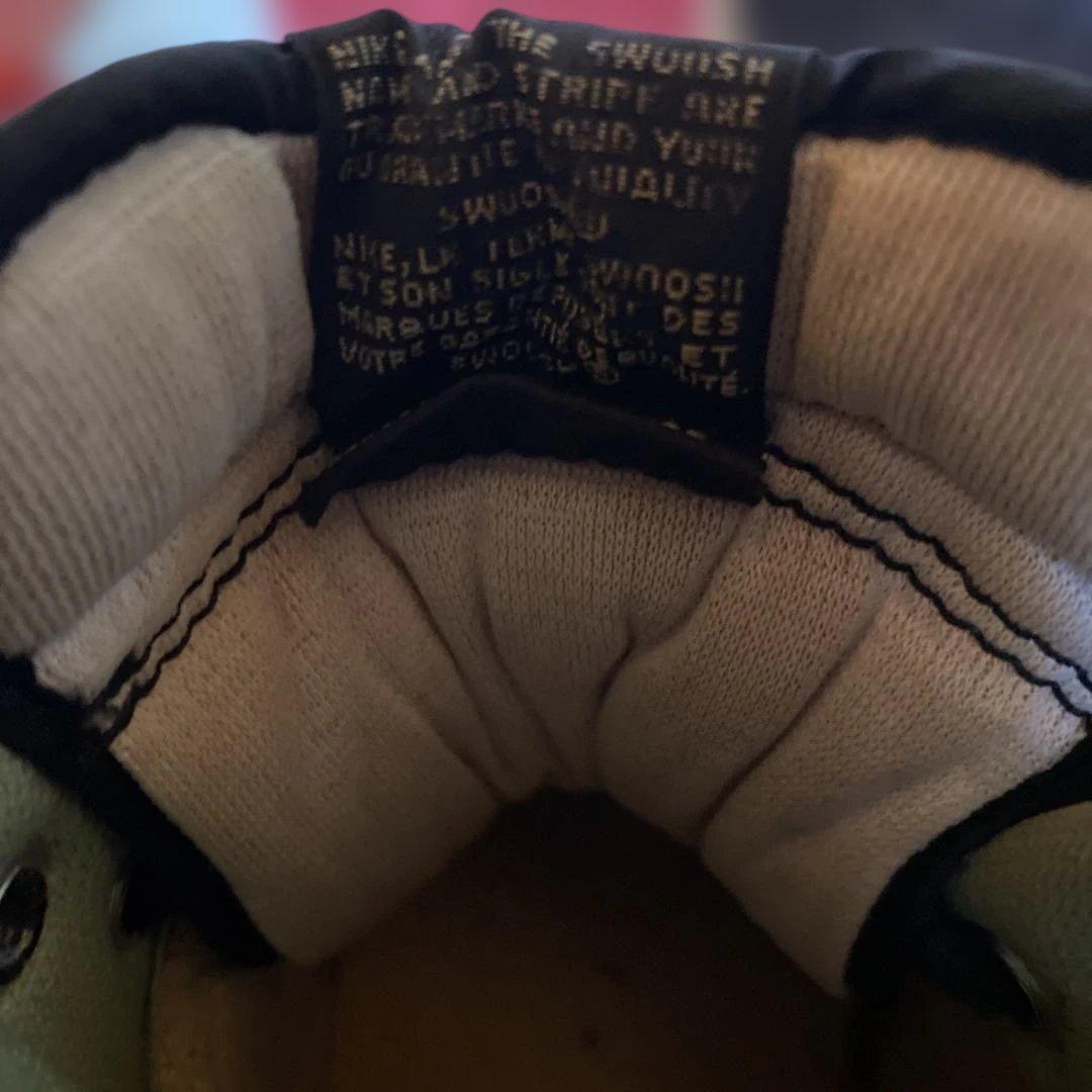 NIKE バンダル VANDAL ハイカット25㎝ 黒銀 85年製