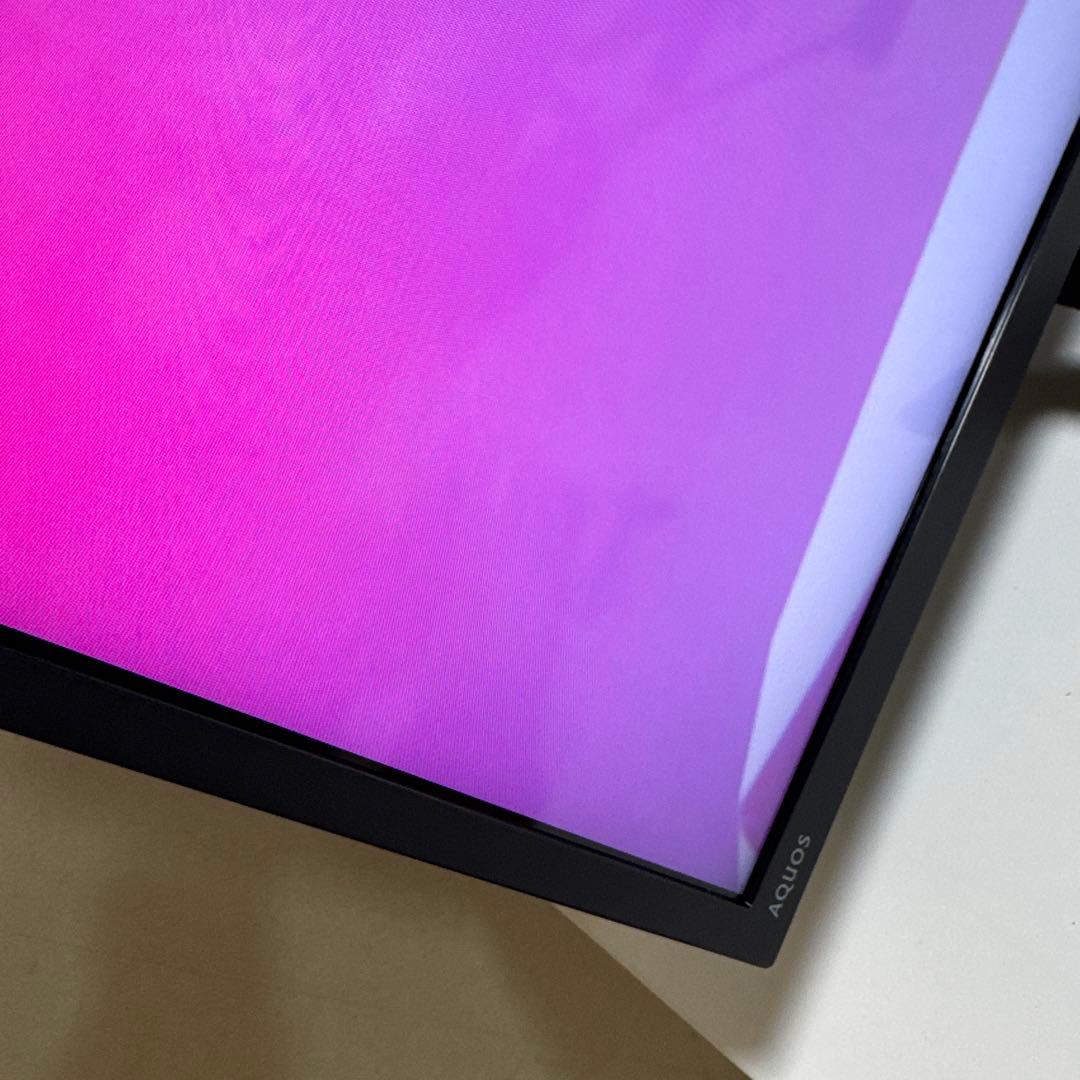 極美品 SHARP 2022年製 42V型4K液晶テレビ Bluetooth対応