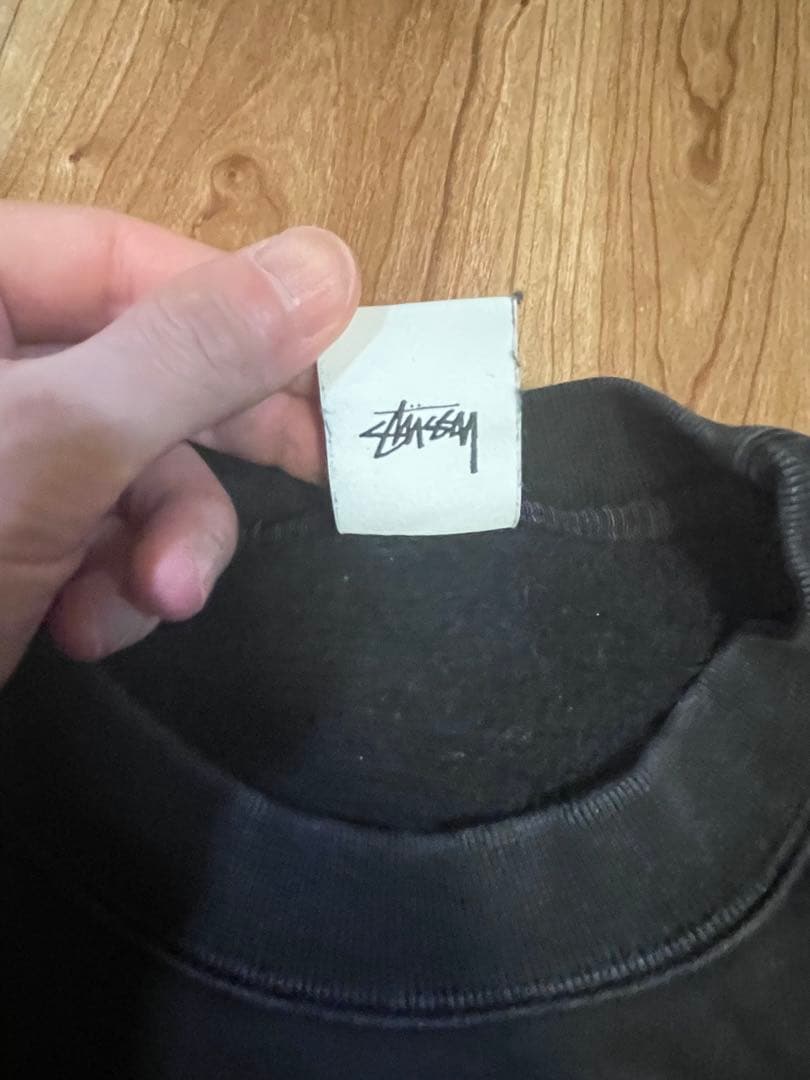 【NIKE×STUSSY】コラボ スウェット ブラック　L