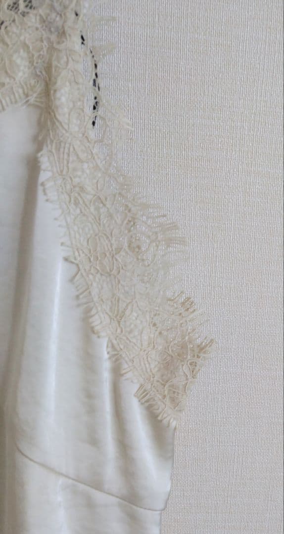 【新品・タグ付】ラウンジドレス　レースキャミ