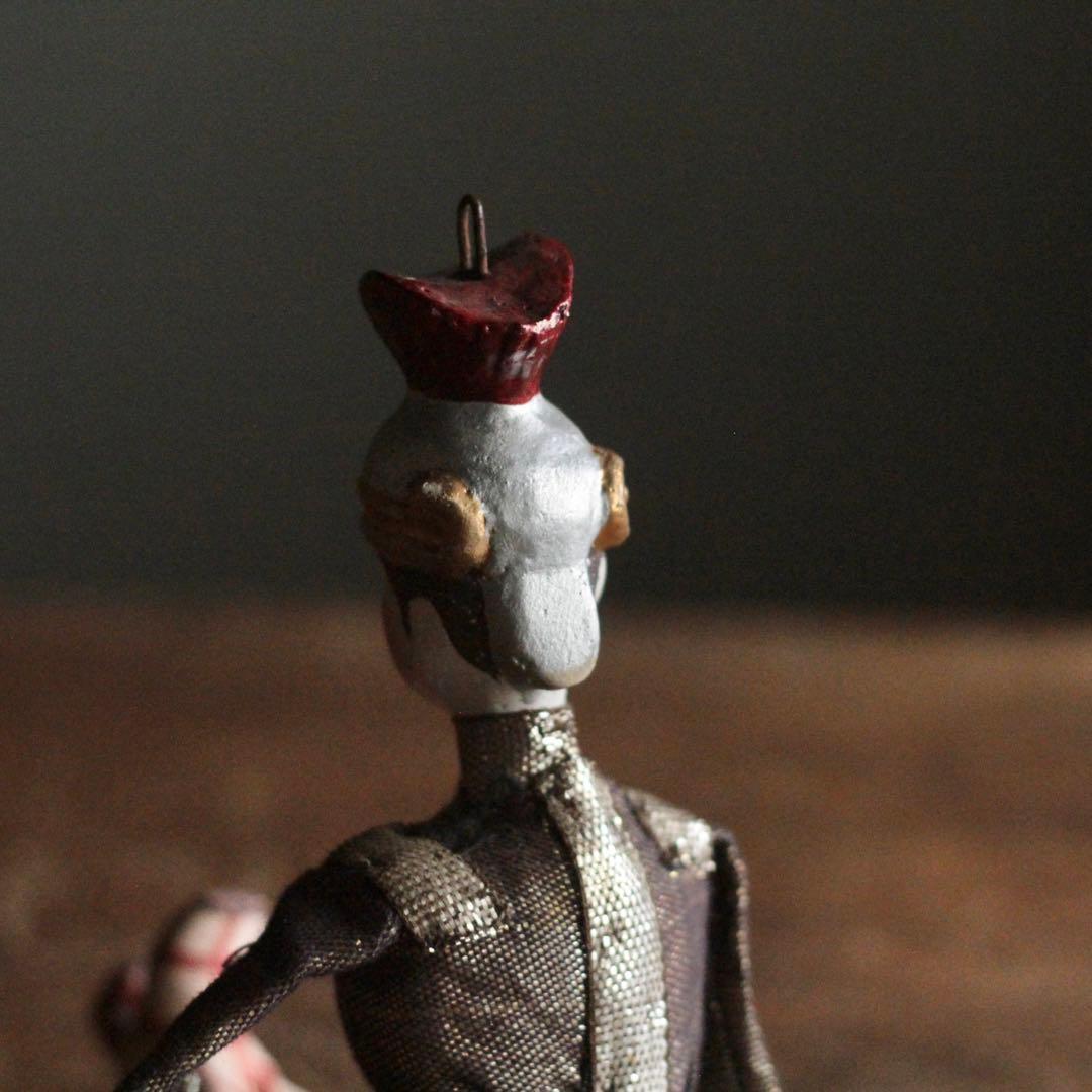 古い 操り人形 チェコ？ マリオネット 古道具 アンティーク