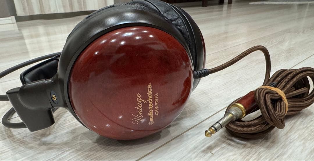 ヘッドホン Vintage audio-technica ATH- W10VTG