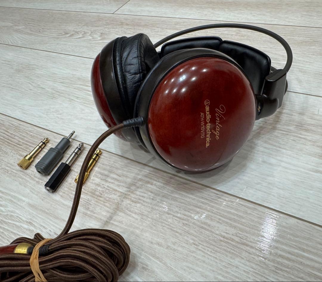 ヘッドホン Vintage audio-technica ATH- W10VTG