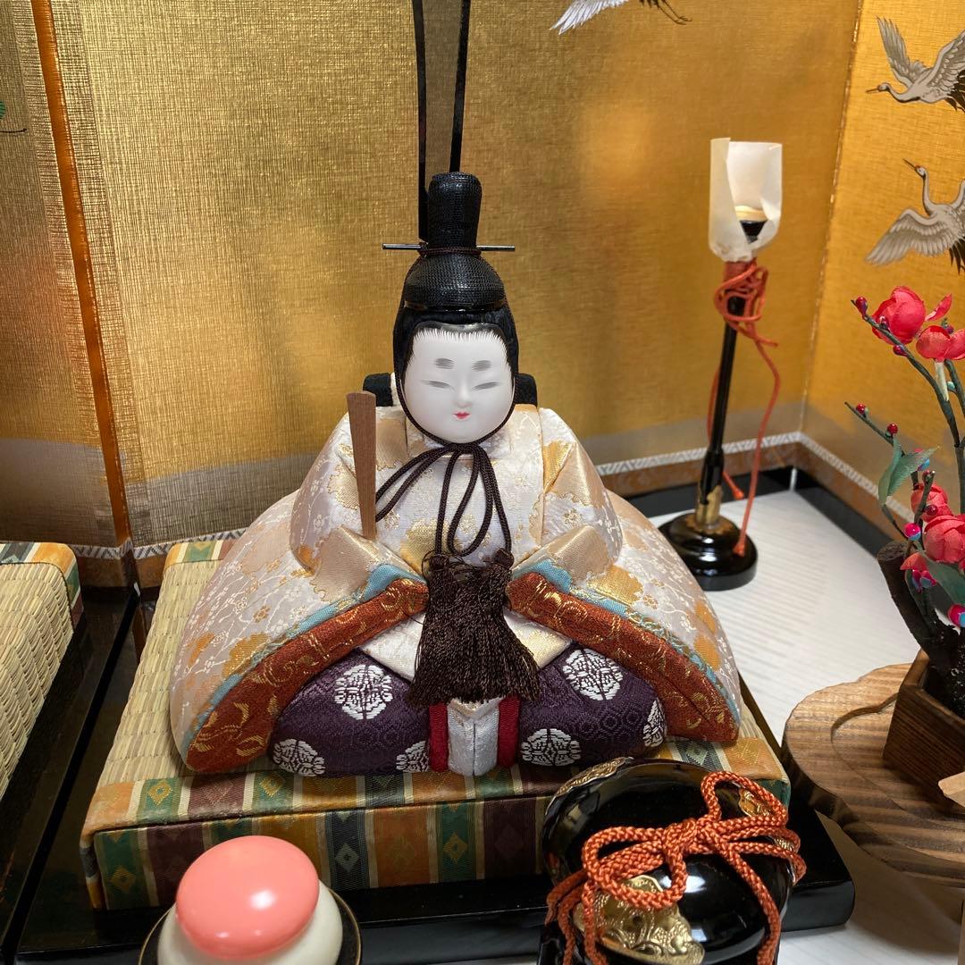 ￼木目込み雛人形