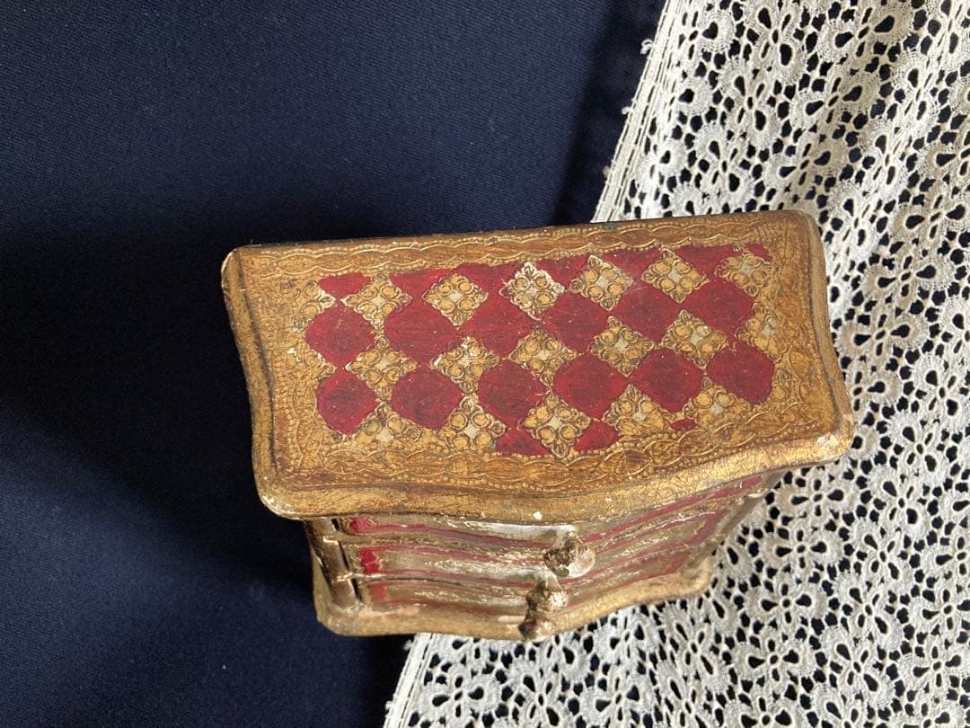 フランスアンティーク 猫脚 ミニチェスト