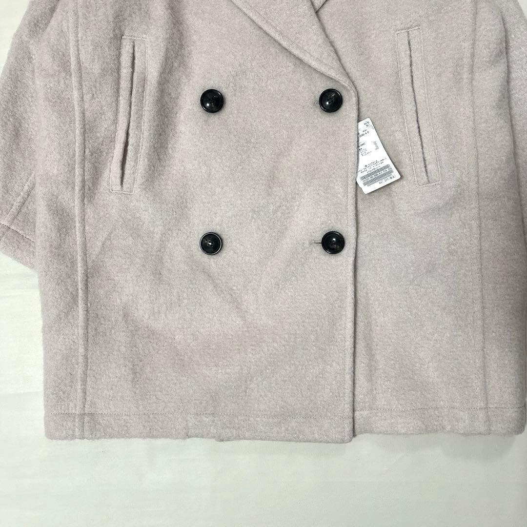 新品タグ付！Spick & Span ミドルシャギーコート36