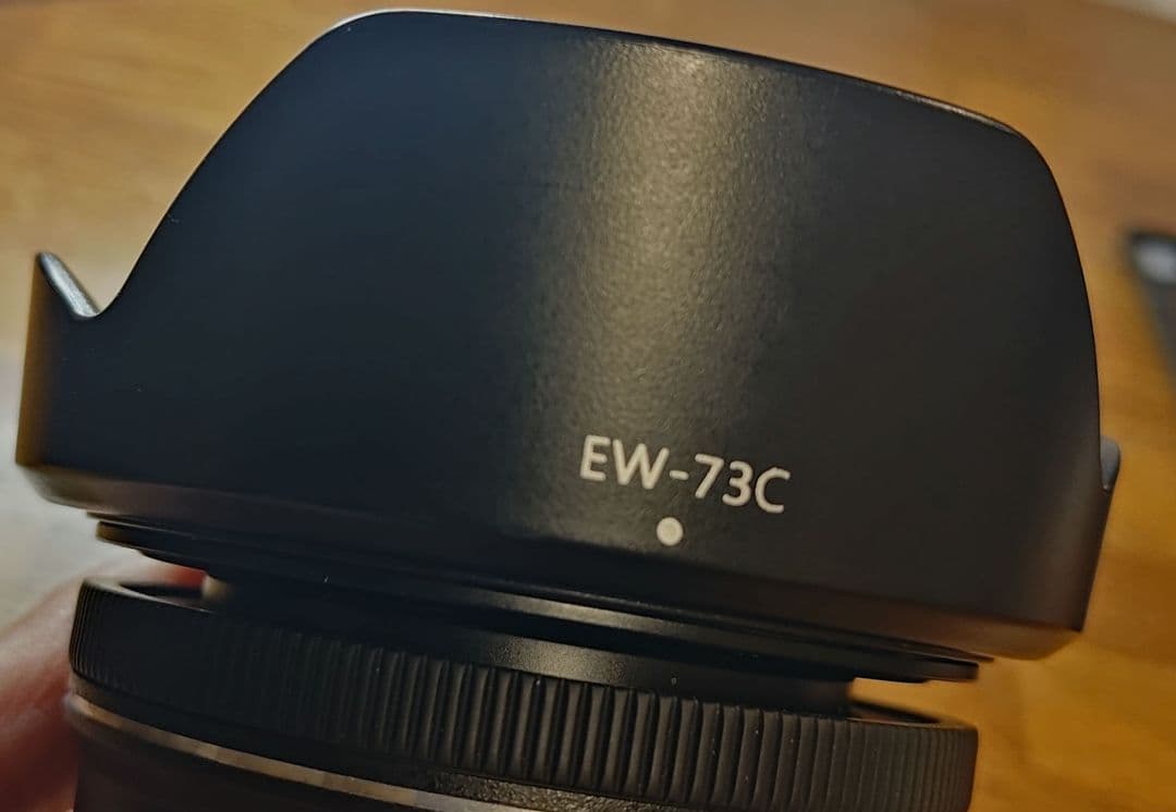 ★レンズカバー＆フード付★EF-S10-18mm f4.5-5.6 IS STM