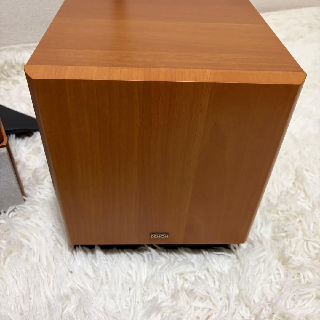 DENON サブウーファースピーカー DHT-300　スタンド付き