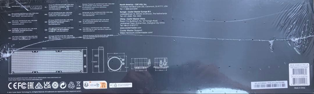 【新品・未使用】 Cooler Master MasterLiquid 360L