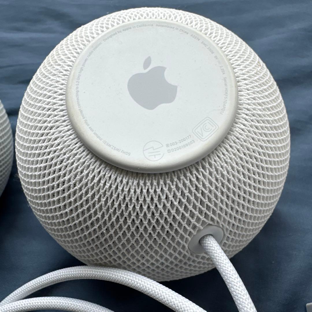 【おまけ付】Apple Pod mini ホワイト2個セット