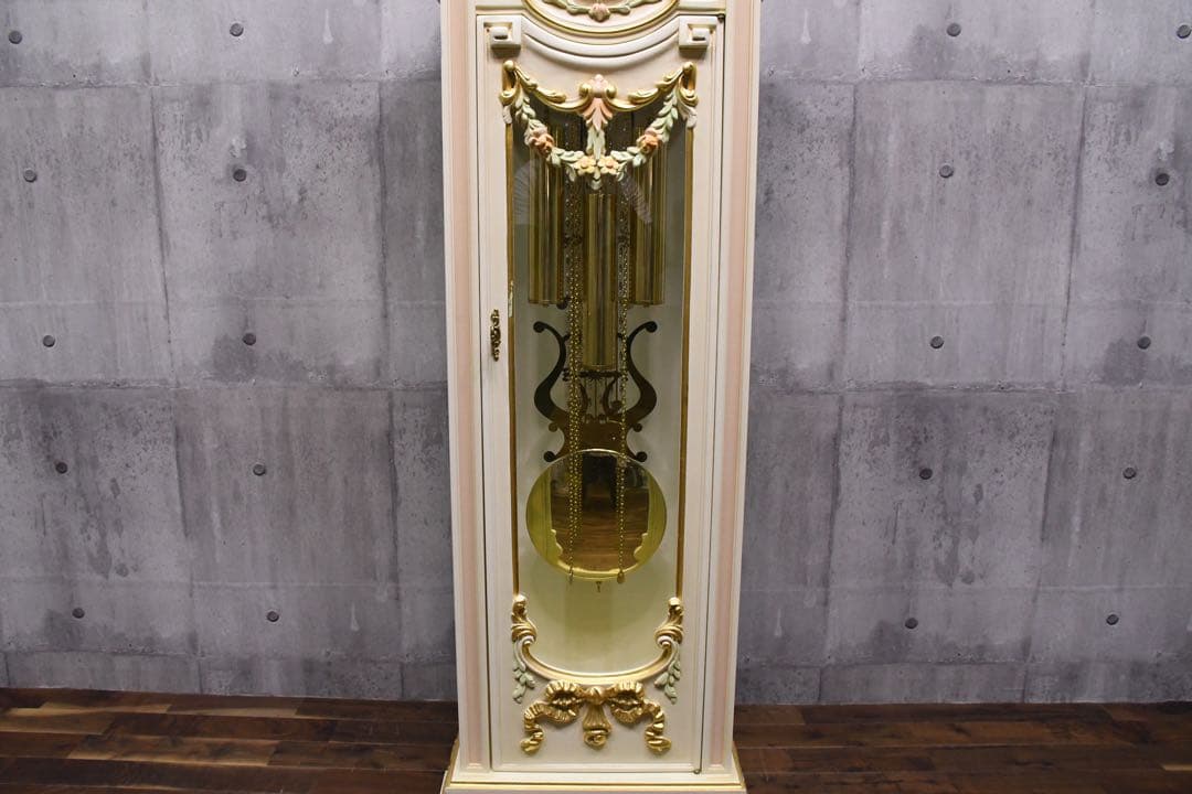 A9X イタリア コンソーニ ヘルムレ ロココ様式 ホールクロック