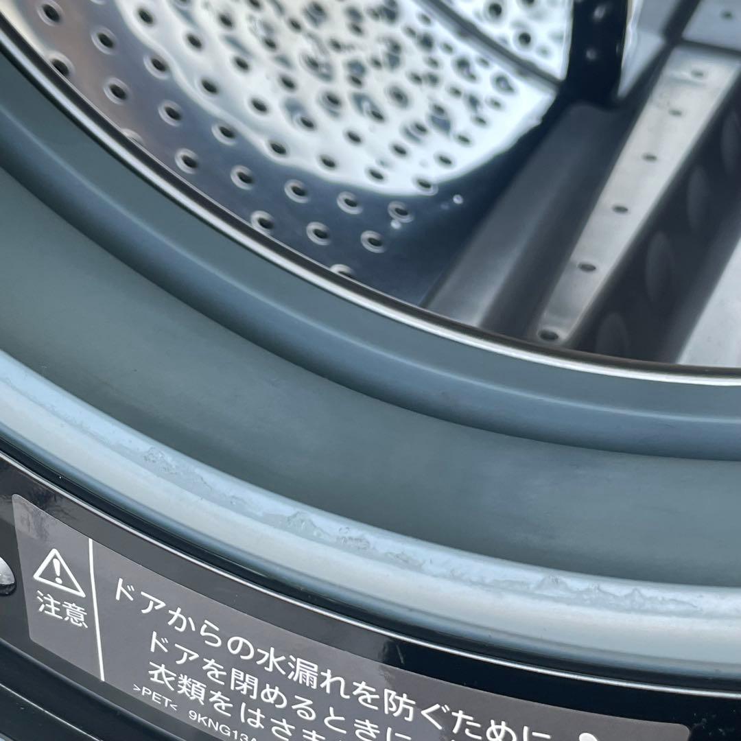 ★◯SHARP ドラム式洗濯機 ホワイト ES-S7E 左開き