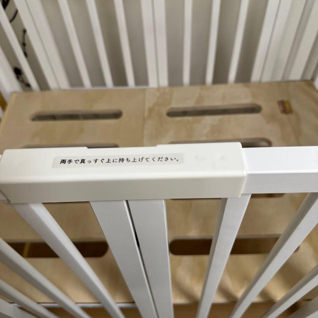 大和屋　パタン2 折りたたみミニベビーベッド　60×90