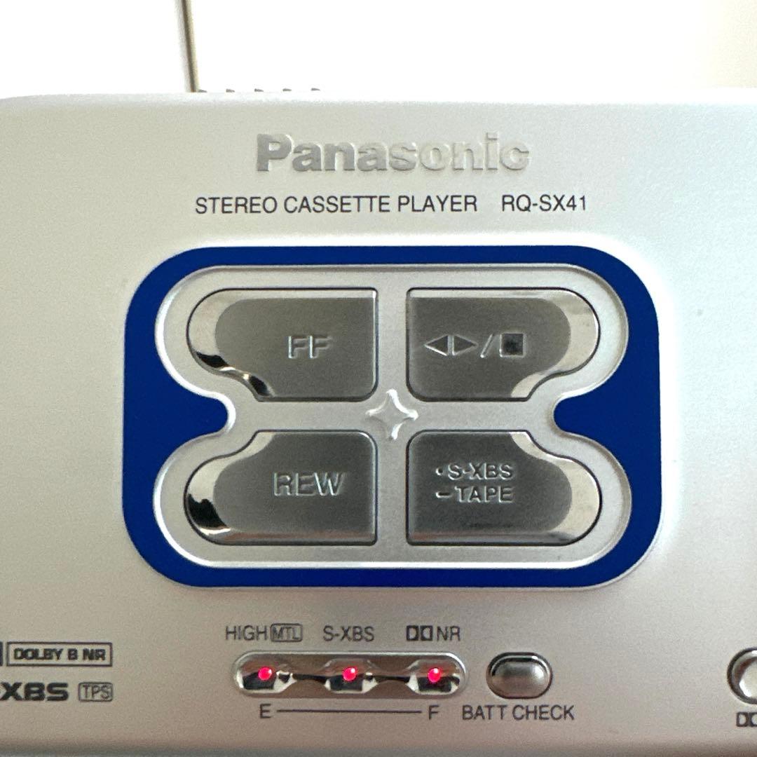 【極美DE修復品】Panasonic カセットプレーヤー RQ-SX41