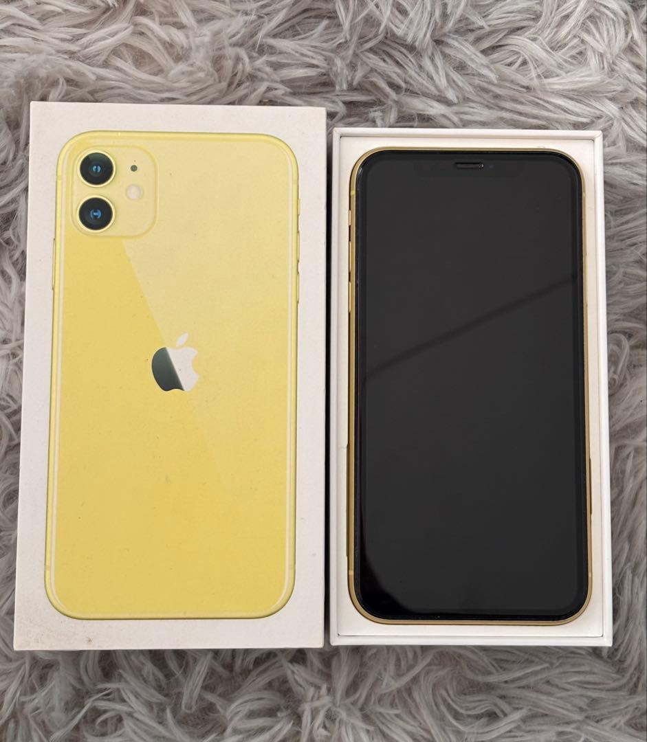 Apple iPhone 11 イエロー 本体 64GB ジャンク品