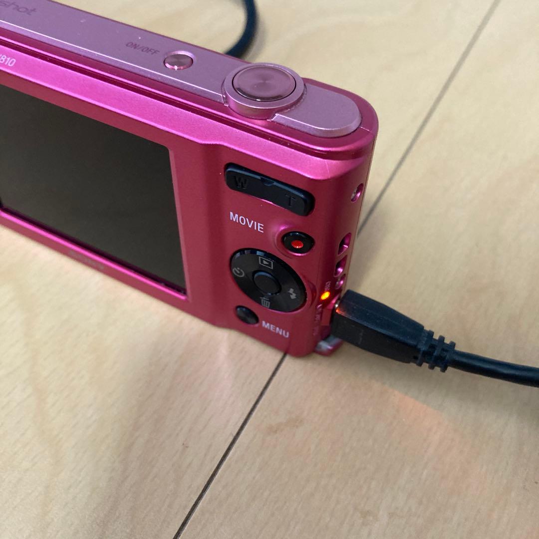 SONY デジカメ Cyber-shot DSC-W810 ピンク 動作品