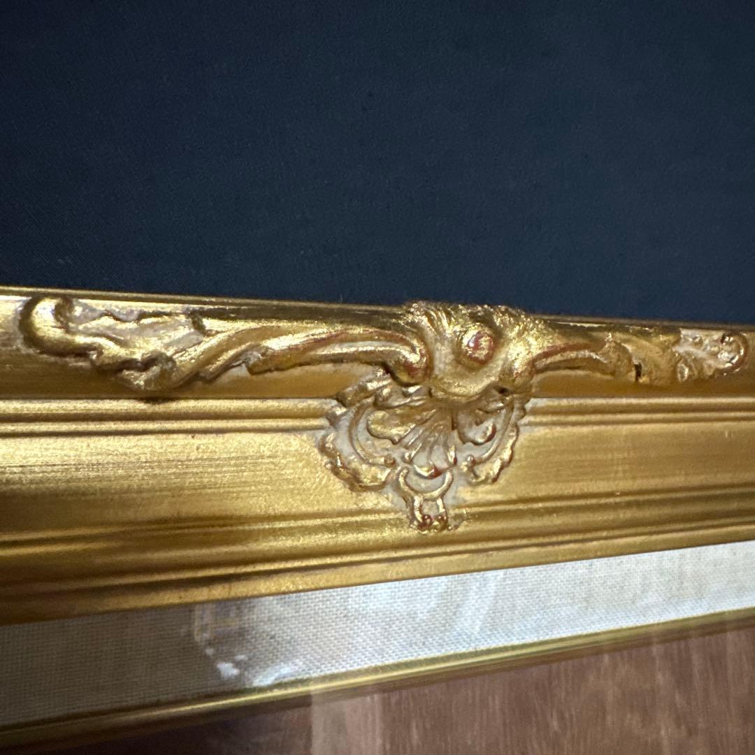 F10号　額縁　油彩額縁　油絵額縁　ガラス