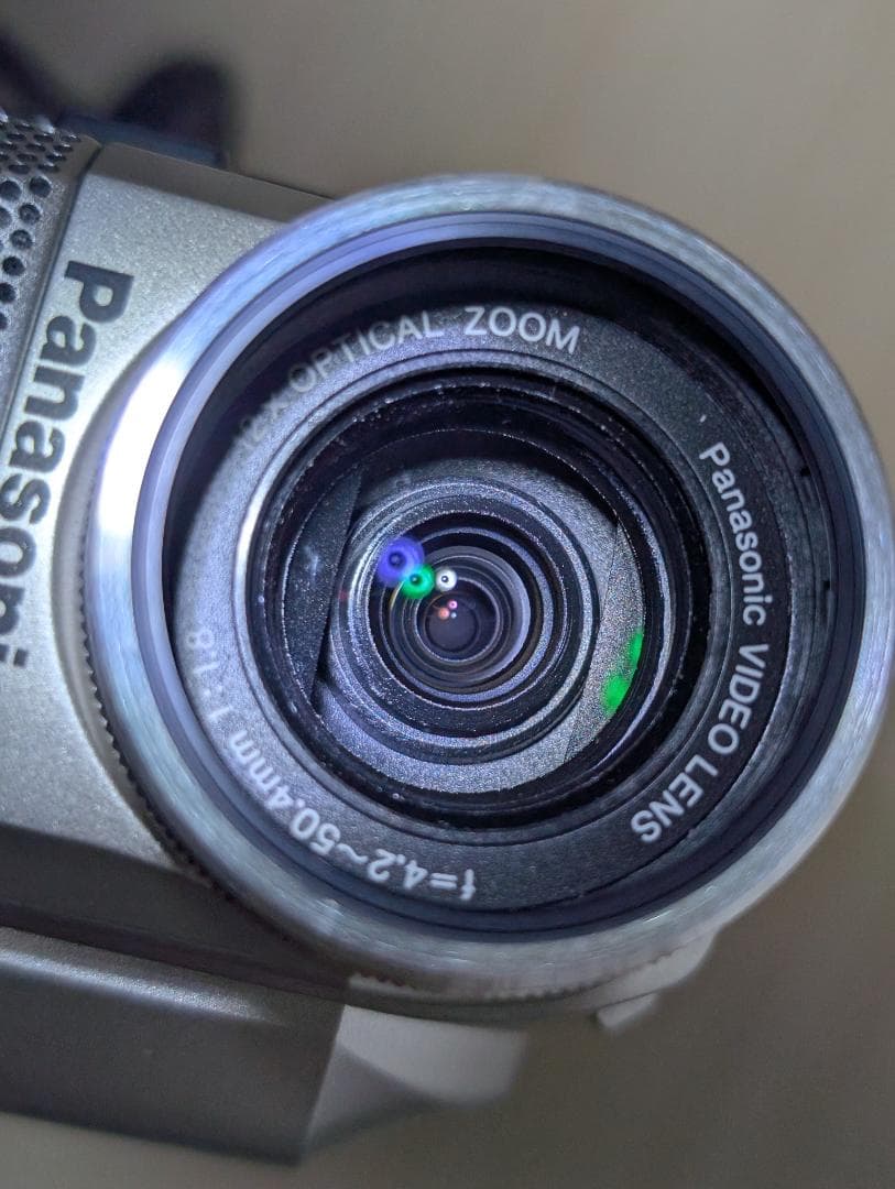 Panasonic NV-DS200 MiniDVビデオカメラ ダビングに