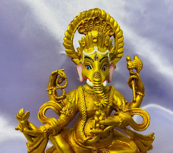 夢を叶える ガネーシャ像（ネパール製）