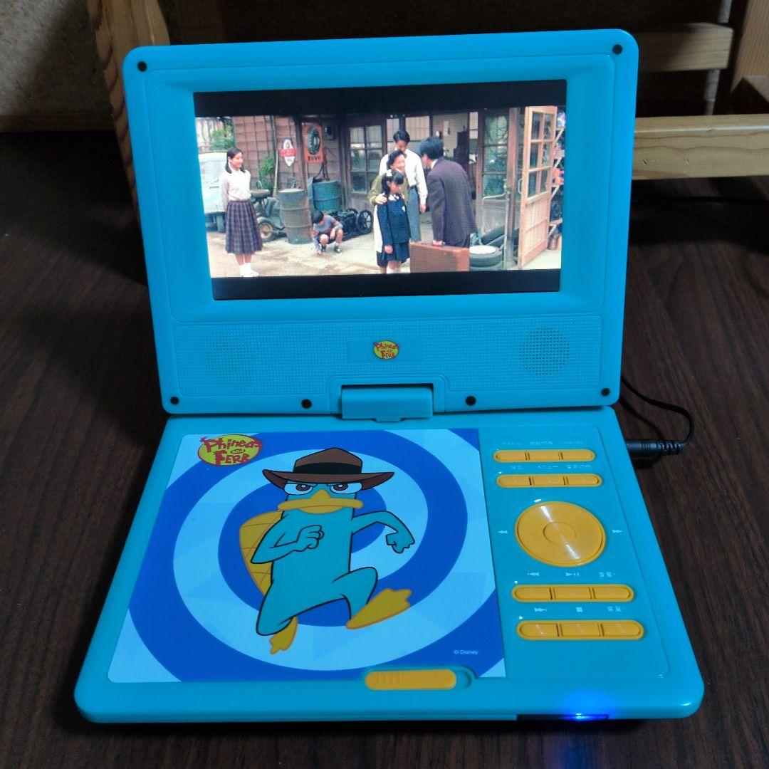 フィニアスとファーブポータブル DVD プレーヤースポンジボブワッフルメーカー