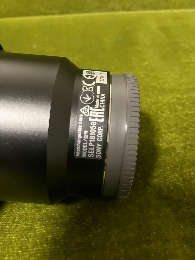 Sony SELP18105G F4 ズームレンズ