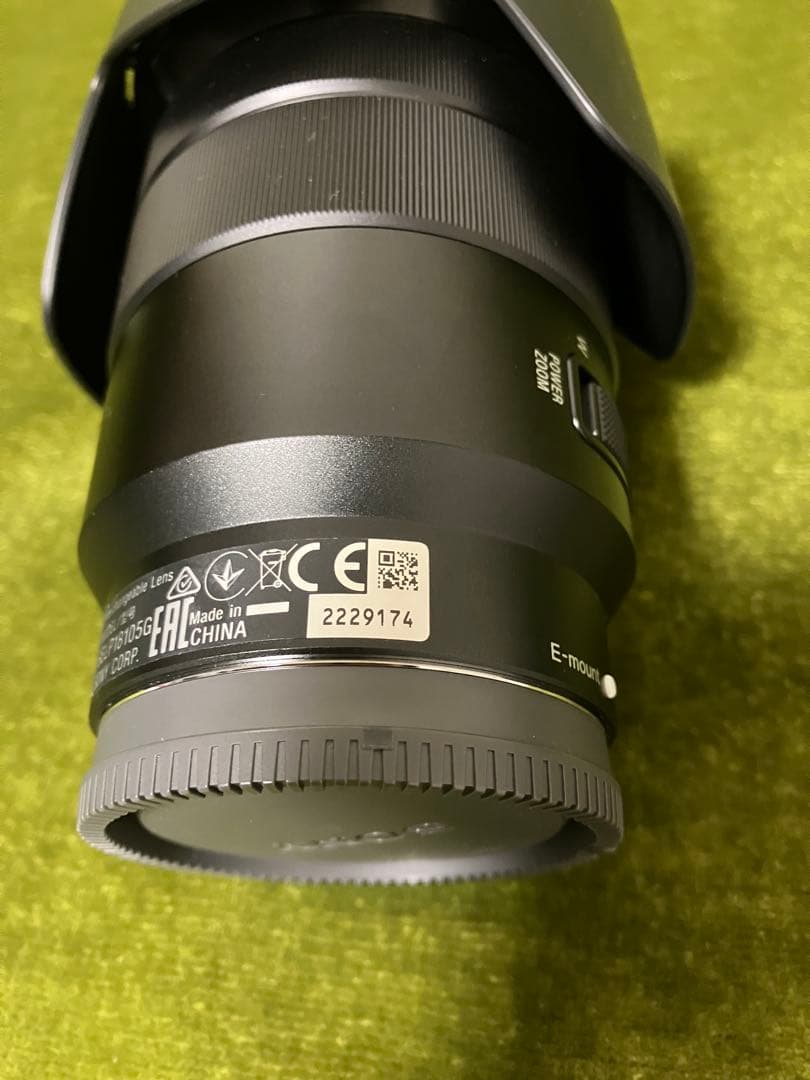 Sony SELP18105G F4 ズームレンズ