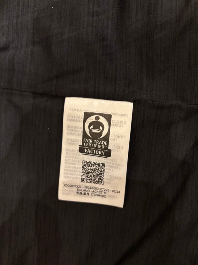 ARC'TERYX ソラノジャケット Sサイズ