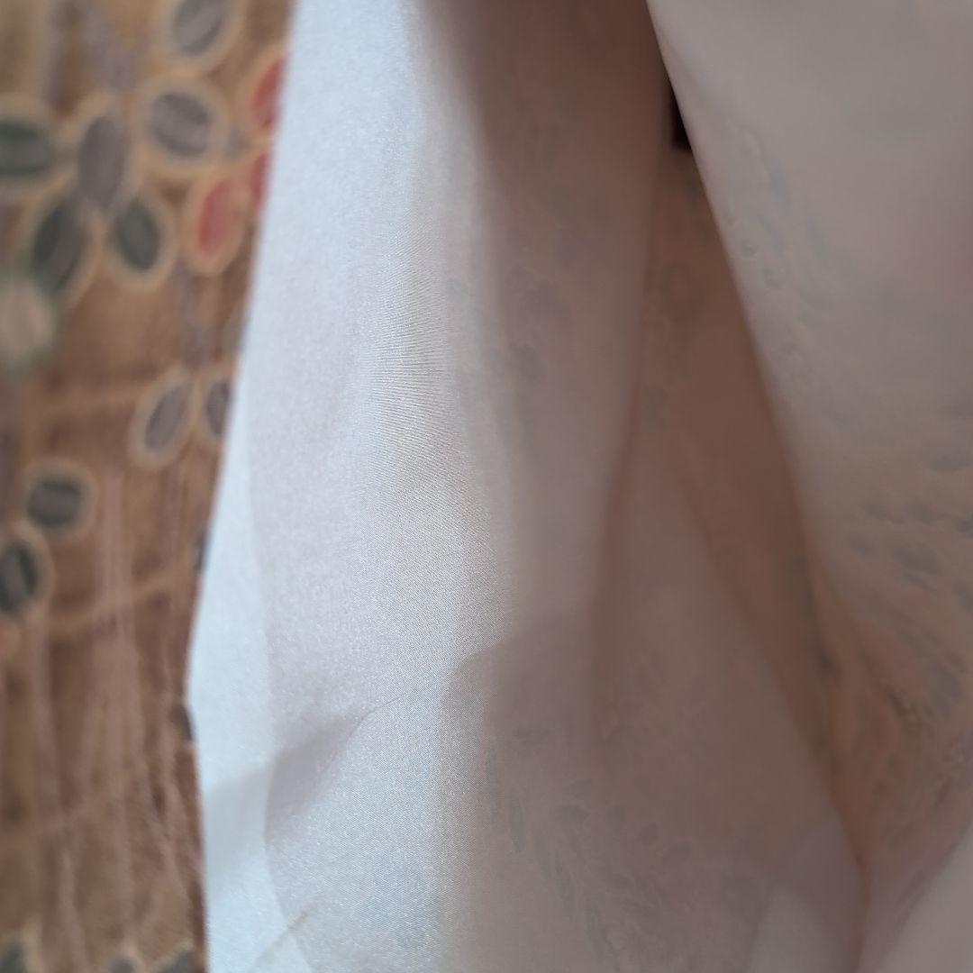 【三花】美品　東レシルック　東洋和装　袷　洗える着物　リユース