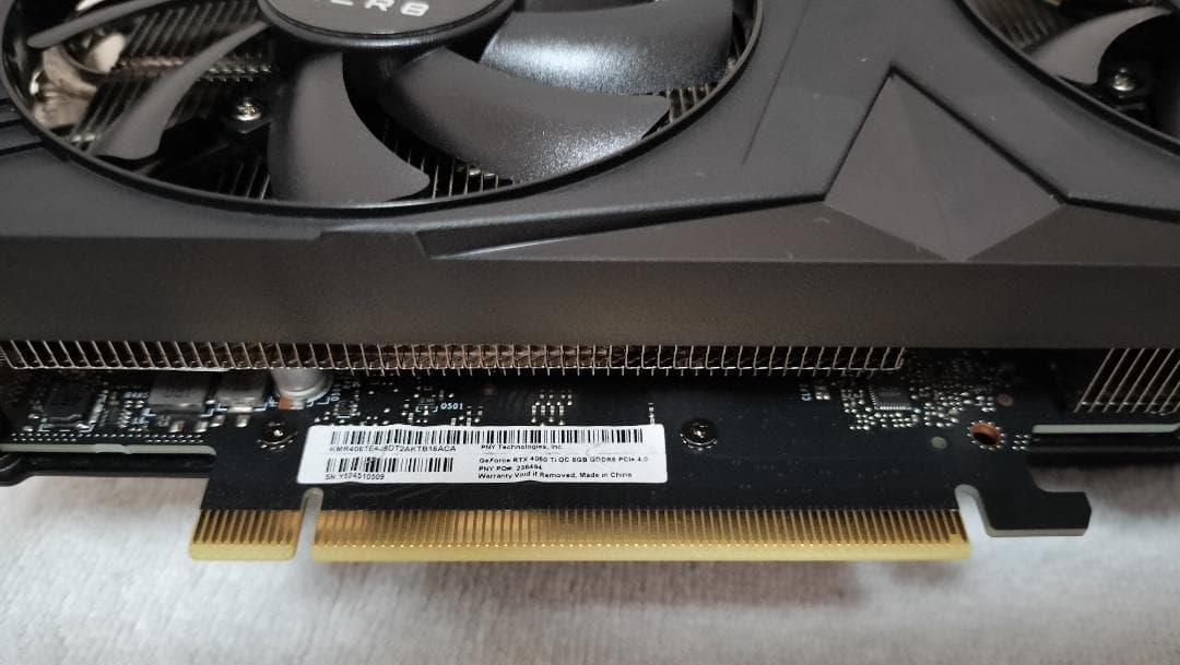 PNY GeForce RTX 4060 Ti 8GB OC版