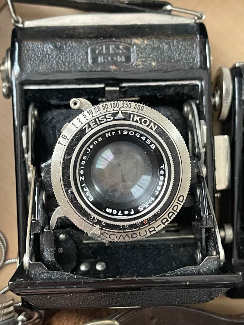 Zeiss Ikon Ikonta Tessar付きあり 蛇腹カメラ　7個セット