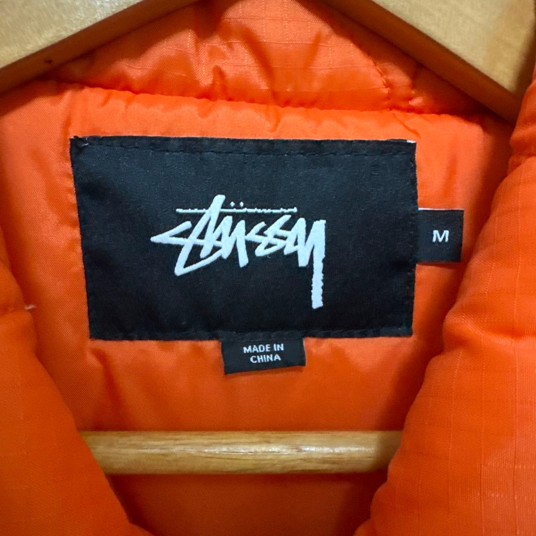 STUSSY ステューシー 刺繍キルティングジャケット ブルゾン